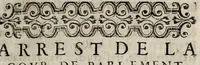 An illustration from Aphorismes ov sommaires de la doctrine des Iesvites, et de quelques autres leurs docteurs : par lesquels le vray christianisme est corrompu, la paix publique troublée, & les liens de la societé humaine sont entierement violés & rompus ; extraicts des escrits, sentences, & actes publics des Iesuites, & de leurs liures, & autres de leurs docteurs ; traduits de Latin en François ; iouxte la copie imprimee en Allemagne. (1610)