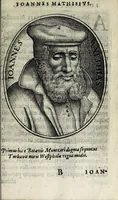 Picture 5 of 21 from Apocalypsis insignium aliquot haeresiarcharum : qua visiones & insomnia ipsis per somnia patefactae, blasphemias puta inauditas, ac deliramenta enthysiastica revelantur, unaq́ue opera vitae ac mortes coelo latino donantur : superadditae septendecim eorum, qui insigni supra reliquos temeritate ac depudendi audacia eminere visi, icones aereis expressae (1608), leaf 21