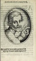 Picture 10 of 21 from Apocalypsis insignium aliquot haeresiarcharum : qua visiones & insomnia ipsis per somnia patefactae, blasphemias puta inauditas, ac deliramenta enthysiastica revelantur, unaq́ue opera vitae ac mortes coelo latino donantur : superadditae septendecim eorum, qui insigni supra reliquos temeritate ac depudendi audacia eminere visi, icones aereis expressae (1608), leaf 65