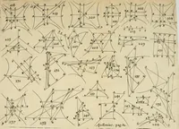 An illustration from Apollonii Conica : methodo nova illustrata, & succinctè demonstrata (1675)