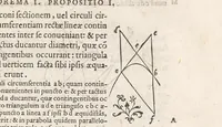 An illustration from Apollonii Pergæi Conicorum libri quattuor (1566)