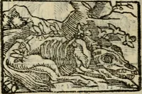 An illustration from Horou Apollonos Neiloou Hieroglyphika eklekta = Hori Apollinis Selecta hieroglyphica : imagines vero cum priuilegio (1599)