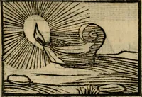 An illustration from Horou Apollonos Neiloou Hieroglyphika eklekta = Hori Apollinis Selecta hieroglyphica : imagines vero cum priuilegio (1599)
