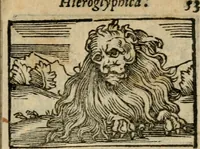 An illustration from Horou Apollonos Neiloou Hieroglyphika eklekta = Hori Apollinis Selecta hieroglyphica : imagines vero cum priuilegio (1599)