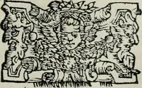 An illustration from Apologia de gli Academici di Banchi di Roma : Contra M. Lodovico Castelvetro da Modena. Informa d'uno Spaccio di Maestro Pasquino. Con alcune operette, del predella, del bvratto, di ser pedocco. In difesa de la seguente Canzone del Commendatore (1558)