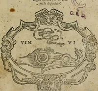 An illustration from Apologia de gli Academici di Banchi di Roma : Contra M. Lodovico Castelvetro da Modena. Informa d'uno Spaccio di Maestro Pasquino. Con alcune operette, del predella, del bvratto, di ser pedocco. In difesa de la seguente Canzone del Commendatore (1558)