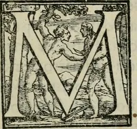 An illustration from Apologia de gli Academici di Banchi di Roma : Contra M. Lodovico Castelvetro da Modena. Informa d'uno Spaccio di Maestro Pasquino. Con alcune operette, del predella, del bvratto, di ser pedocco. In difesa de la seguente Canzone del Commendatore (1558)