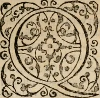An illustration from Apologia libri de reditibvs ecclesiasticis, a Martino ab Azpilcueta. Super c. ultimo XVI. q. I. sermone primùm Hispano compositi, & ab eodem postea Latinitate donati: aduersus N. in nonnullis ei contradicentem (1575)