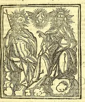 Picture 7 of 7 from Apologia, y declaracion en dialogos en la lengua mexicana, del symbolo de San Athanasio, y confessionario breve. (1653), leaf 19