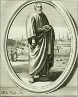 Picture 39 of 45 from Apostolici : or the history of the lives, acts, death and martyrdoms of those who were contemporary with, or immediately succeeded the Apostles : as also the most eminent of the Primitive Fathers for the first three hundred years to which is added, a chronology of the three first ages of the church (1682), leaf 312