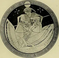 An illustration from Apotheosis and after life; (1916)