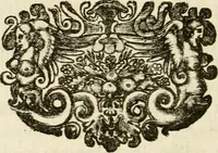 An illustration from Apotheosis vel consecratio Homeri, sive, Lapis antiquissimus in quo poëtarum principis Homeri consecratio sculpta est (1683)