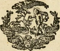 An illustration from Apotheosis vel consecratio Homeri, sive, Lapis antiquissimus in quo poëtarum principis Homeri consecratio sculpta est (1683)