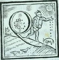 An illustration from Apparato de gli hvomini illvstri della città di Ferrara : i quali nelle lettere, & in altre nobili virtu fiorirono : diviso in tre parti (1620)
