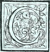 An illustration from Apparato de gli hvomini illvstri della città di Ferrara : i quali nelle lettere, & in altre nobili virtu fiorirono : diviso in tre parti (1620)
