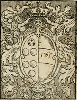 An illustration from Descrizione dell'apparato della comedia et intermedii d'essa : recitata in Firenze il giorno di S. Stefano l'anno 1565. nella gran sala del palazzo di Sua Ecc. illust. nelle reali nozze dell'illustriss. & eccell. s. il s. don Francesco Medici principe di Fiorenza & di Siena, & della regina Giouanna d'Austria, sua consorte (1566)