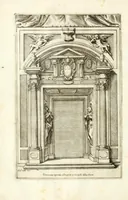 An illustration from Apparato fvnebre dell'anniversario à Gregorio XV : celebrato in Bologna à XXIV. di lvglio M. DC. XXIV dall'illustrissimo & reuerendiss. sig. cardinale Lvdovisi (1624)