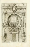 An illustration from Apparato fvnebre dell'anniversario à Gregorio XV : celebrato in Bologna à XXIV. di lvglio M. DC. XXIV dall'illustrissimo & reuerendiss. sig. cardinale Lvdovisi (1624)