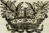 An illustration from Apparatus sacri honoris primo carmelitarum discalceatorum parenti seraphicæ virginis ac matris Theresiæ à Jesu filio primogenito S. Joanni à Cruce : post ejus solemnem in Vaticani colle apotheosin adornatus, a devotissimo filiorum suorum Collegio Augustano (1727)