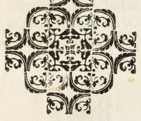 An illustration from Applavsi festivi fatti in Roma per l'elezzione di Ferdinando III. al regno de' romani dal ser.mo princ. Mavrizio card. di Savoia (1637)