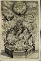 An illustration from Applavsi festivi fatti in Roma per l'elezzione di Ferdinando III. al regno de' romani dal ser.mo princ. Mavrizio card. di Savoia (1637)