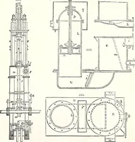 An illustration from Appleton's dictionary of machines, mechanics, engine-work, and engineering : illustrated with four thousand engravings on wood ; in two volumes (1873)