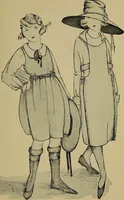 An illustration from Appropriate clothes for the high school girl (1920)