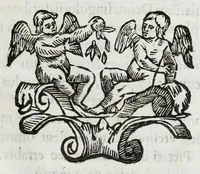 An illustration from Aquila parentalis, sive, Funebris apparatus in funebre comitis Alberti de Grassis Bononiae senatoris, et Collegij Montis alti vice protectoris : eminentissimo ac reverendiss. Principi S.R.E. Cardinal Pallotto (1663)