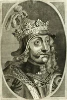 An illustration from Aquila Romana, ouero, Monarchia occidentale da Carlo Magno d'Occidente imperador primo : sino alla coronatione del glorioso Leopoldo Primo : tutti con le loro effigie dal naturale, aggiontiui li geroglifici ed allegorie, inuentione dell' autore (1679)
