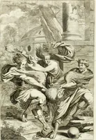 An illustration from Aquila Romana, ouero, Monarchia occidentale da Carlo Magno d'Occidente imperador primo : sino alla coronatione del glorioso Leopoldo Primo : tutti con le loro effigie dal naturale, aggiontiui li geroglifici ed allegorie, inuentione dell' autore (1679)