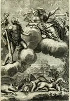An illustration from Aquila Romana, ouero, Monarchia occidentale da Carlo Magno d'Occidente imperador primo : sino alla coronatione del glorioso Leopoldo Primo : tutti con le loro effigie dal naturale, aggiontiui li geroglifici ed allegorie, inuentione dell' autore (1679)