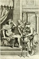 An illustration from Aquila Romana, ouero, Monarchia occidentale da Carlo Magno d'Occidente imperador primo : sino alla coronatione del glorioso Leopoldo Primo : tutti con le loro effigie dal naturale, aggiontiui li geroglifici ed allegorie, inuentione dell' autore (1679)