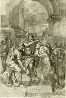 An illustration from Aquila Romana, ouero, Monarchia occidentale da Carlo Magno d'Occidente imperador primo : sino alla coronatione del glorioso Leopoldo Primo : tutti con le loro effigie dal naturale, aggiontiui li geroglifici ed allegorie, inuentione dell' autore (1679)