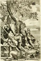 An illustration from Aquila Romana, ouero, Monarchia occidentale da Carlo Magno d'Occidente imperador primo : sino alla coronatione del glorioso Leopoldo Primo : tutti con le loro effigie dal naturale, aggiontiui li geroglifici ed allegorie, inuentione dell' autore (1679)