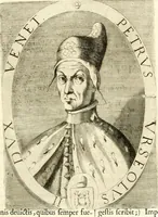 An illustration from Aquila Saxonica : sub qua imperatores Saxones ab Henrico Aucupe, vsquè ad Henricum Sanctum Occidentis imperatorem XV. elogiis, hieroglyphicis, numismatibus, insignibus, symbolis, imaginibus antiquis ad viuum exhibentur exculpti, & longa historiarum serie exarati : vt nihil relictum sit, quod prisci, vel hodierni habeant annales, sed diplomata, leges, indulta, genealogiae, donationes, priuilegia offeruntur congesta : accedit cuique Caesarum tractatus sacrolegalis & historicopoliticus ... (1673)