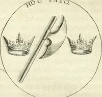 Picture 12 of 61 from Aquila vaga, sub qua ex diuersis nationibus et familijs a VVilhelmo Hollando vsquè ad Sigismundum Lutzelburgium occidentis imperatorem XXXIX. elogijs, hieroglyphicis, numismatibus, insignibus, symbolis, imaginibus antiquis ad viuum exhibentur exculpti, & longa historiarum serie exarati ... (1679), leaf 23