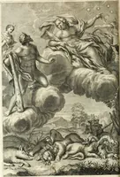 An illustration from Aquila vaga, sub qua ex diuersis nationibus et familijs a VVilhelmo Hollando vsquè ad Sigismundum Lutzelburgium occidentis imperatorem XXXIX. elogijs, hieroglyphicis, numismatibus, insignibus, symbolis, imaginibus antiquis ad viuum exhibentur exculpti, & longa historiarum serie exarati ... (1679)