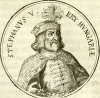 An illustration from Aquila vaga, sub qua ex diuersis nationibus et familijs a VVilhelmo Hollando vsquè ad Sigismundum Lutzelburgium occidentis imperatorem XXXIX. elogijs, hieroglyphicis, numismatibus, insignibus, symbolis, imaginibus antiquis ad viuum exhibentur exculpti, & longa historiarum serie exarati ... (1679)