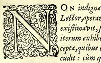 An illustration from Arabicae linguae tyrocinium, Id est, Thomae Erpenii grammatica arabica : cum varia praxios materia, cujus elenchum versa dabit pagella (1656)