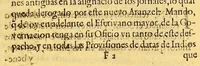 An illustration from Aranzel de los jornales, que se han de pagar a los indios : assi voluntarios, mingados, alquilas, y agregados à las haziendas de españoles, como mitayos, y de obligacion, en todo genero de trabajo. Mandado ordenar por el excelentissimo senor D. Melchor de Navarra, y Rocafull, del Orden de Alcantara, duque de la Palata, de los Consejos de Estado, y Guerra de su Magestad, virrey, governador, y capitan general de estos reynos, en virtud de cedula de su Magestad de 7. de noviembre del año passado de 680. Con parecer, y consulta del Real Acuerdo de Iusticia, adonde se viò por voto consultivo. Y con informes de todos los señores arcobispos, obispos, y presidentes deste reyno, y de los corregidores de las provincias (1687)