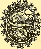 An illustration from Arbor vitae : a book on the nature & development of imaginative design for the use of teachers, handicraftsmen & others (1910)