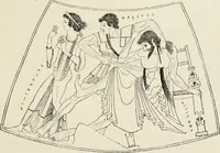 An illustration from Archaeologische Hermeneutik; Anleitung zur Deutung klassischer Bildwerke (1919)