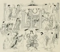 An illustration from Archaeologische Hermeneutik; Anleitung zur Deutung klassischer Bildwerke (1919)