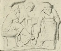 An illustration from Archaeologische Hermeneutik; Anleitung zur Deutung klassischer Bildwerke (1919)