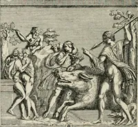 An illustration from Archaeologische Hermeneutik; Anleitung zur Deutung klassischer Bildwerke (1919)