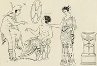 An illustration from Archaeologische Hermeneutik; Anleitung zur Deutung klassischer Bildwerke (1919)