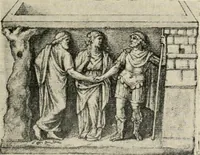 An illustration from Archaeologische Hermeneutik; Anleitung zur Deutung klassischer Bildwerke (1919)