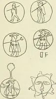 An illustration from Archaic England, an essay in deciphering prehistory from megalithic monuments, earthworks, customs, coins, placenames, and faeric superstitions (1919)