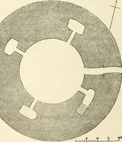 An illustration from Archaic England, an essay in deciphering prehistory from megalithic monuments, earthworks, customs, coins, placenames, and faeric superstitions (1919)