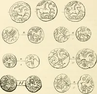 An illustration from Archaic England, an essay in deciphering prehistory from megalithic monuments, earthworks, customs, coins, placenames, and faeric superstitions (1919)